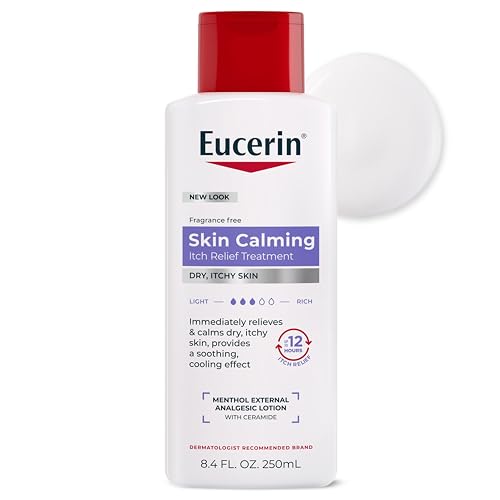 Eucerin Itch Relief Intensive Calming Lotion, Itch-Relieving Lotion for Sensitive Dry Skin, 8.4 Fl Oz Bottle Beauty & Personal Care Eucerin