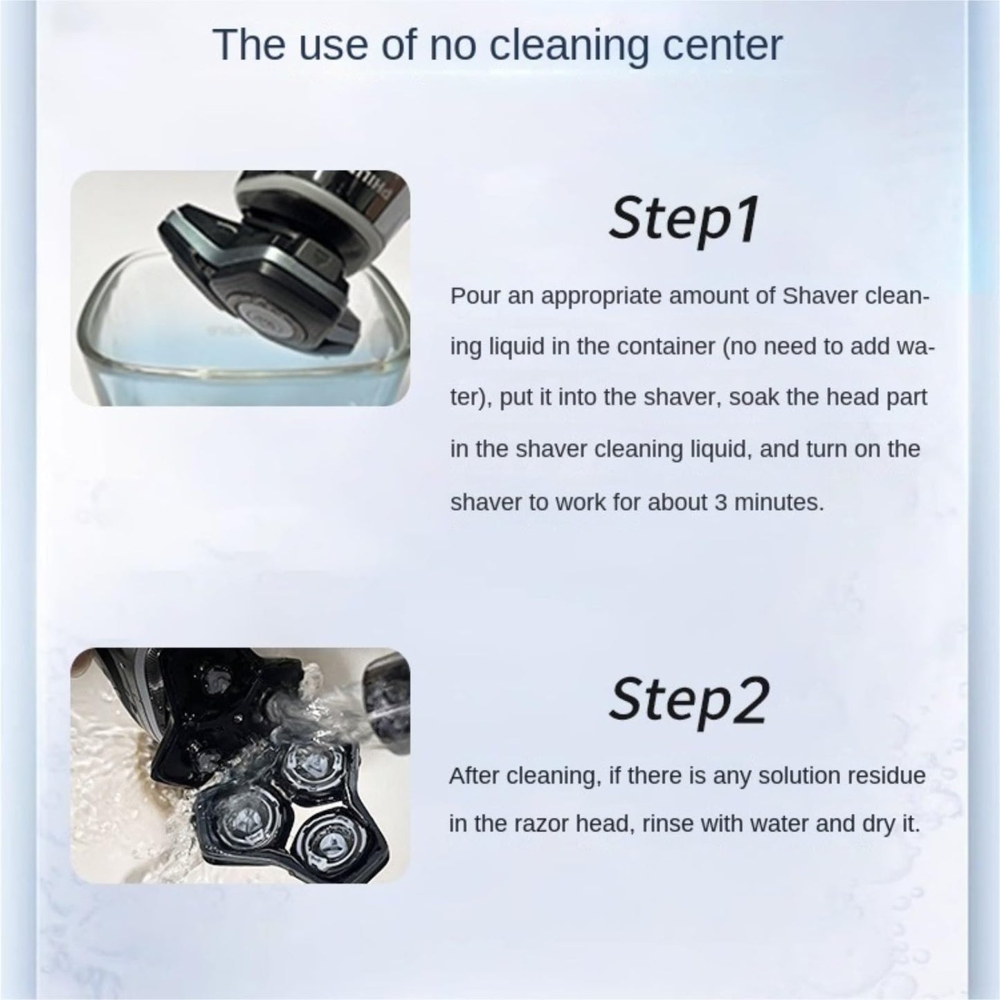 ENOIAMYF CC13 Washing Fluid Replacement. Compatible With Philips, Honeycomb-specific Razor Cleaning Solution(1pcs-Cleaning solution) Beauty and Personal Care ENOIAMYF