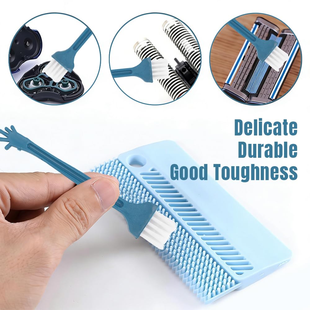 50Pack Disposable Mini Cleaning Brushes with Nylon Bristles and PP Handles for Razor, Cups, Feeding Bottles, Window Gaps, Corners, and Phones Beauty and Personal Care BORDSTRACT