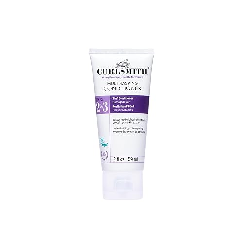 CURLSMITH Multi-Tasking 3-in-1 Conditioner, Use as a Protein-Rich Rinse-Out Conditioner or Leave-In Conditioner or Deep Conditioner, For All Curl Beauty & Personal Care CURLSMITH