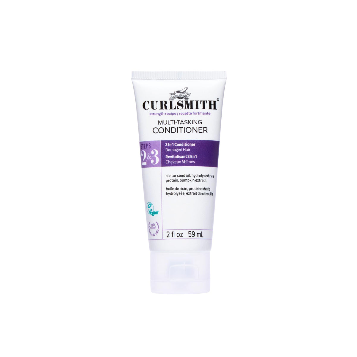 CURLSMITH Multi-Tasking 3-in-1 Conditioner, Use as a Protein-Rich Rinse-Out Conditioner or Leave-In Conditioner or Deep Conditioner, For All Curl Beauty & Personal Care CURLSMITH