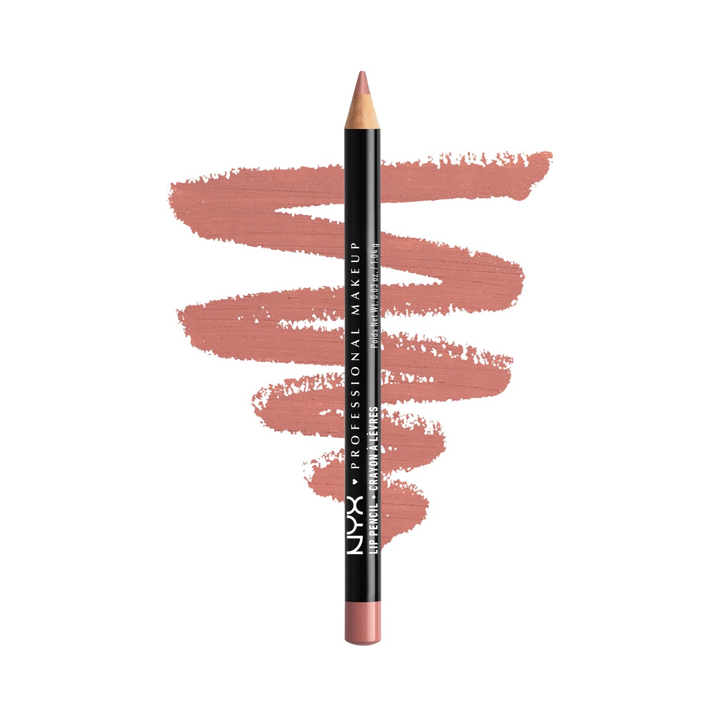 NYX PROFESSIONAL MAKEUP Slim Lip Pencil, Long-Lasting Creamy Lip Liner - Nude Pink Beauty & Personal Care NYX PROFESSIONAL MAKEUP