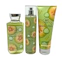 Bath & Body Works Cucumber Melon 3pc bundle - Shower Gel 10oz, Mist 8oz, & Body Cream 8oz Beauty & Personal Care Bath & Body Works