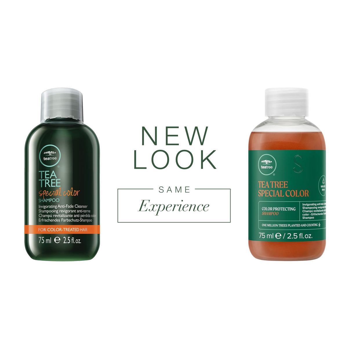 Tea Tree Special Color Shampoo, Gently Cleanses, Protects Hair Color, For Color-Treated Hair, 2.5 fl. oz. Beauty & Personal Care Tea Tree