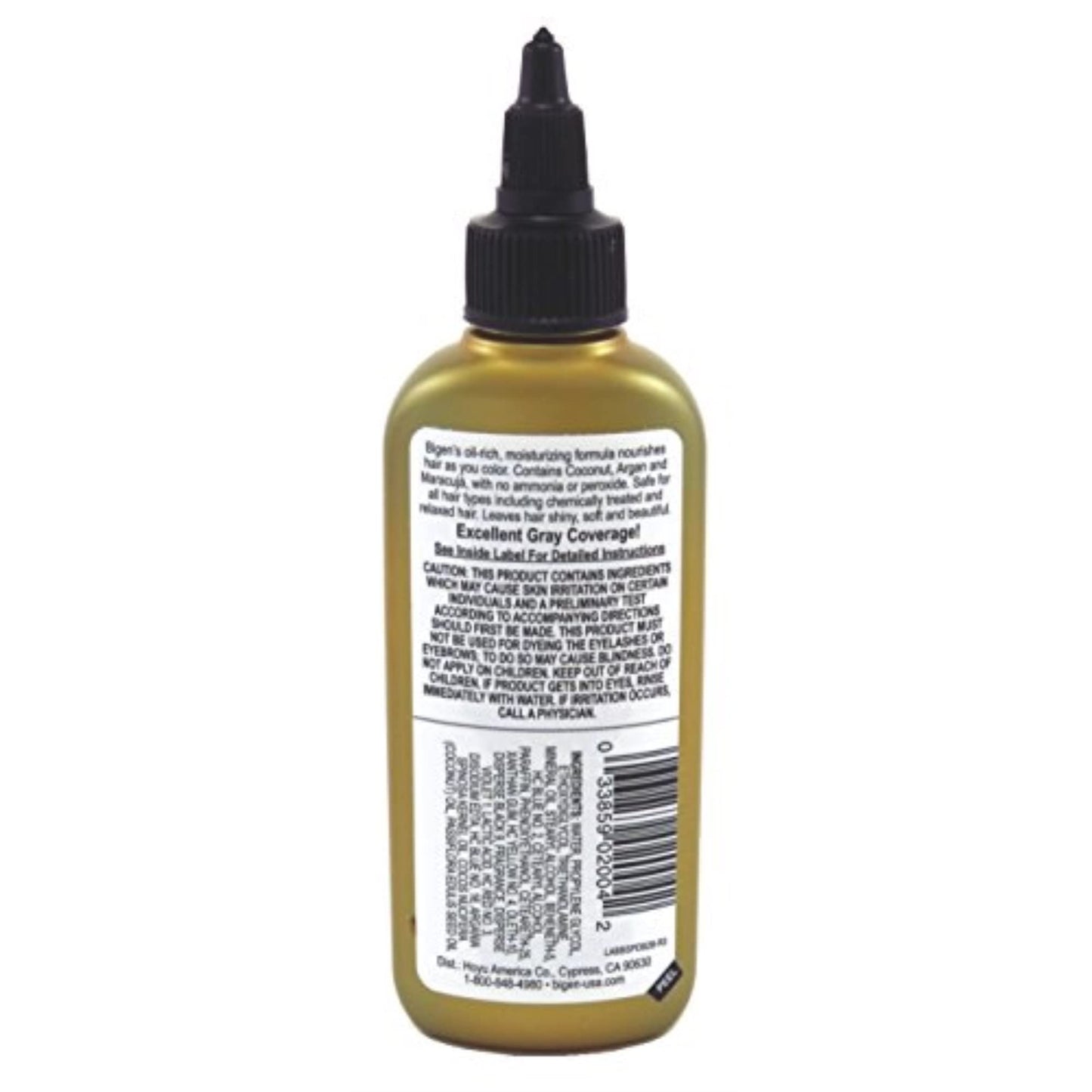 Bigen Semi Permanent Hair Color #Db2 Darkest Brown, 3 oz (Pack of 5) Beauty & Personal Care Bigen