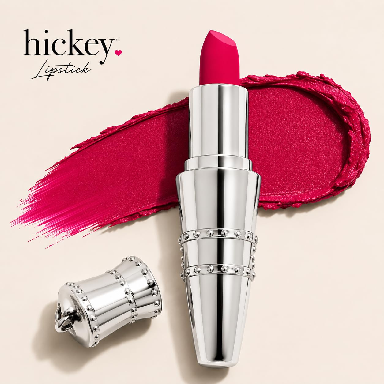 Hickey Lipstick The Vault Collection - 8 Piece Refillable Set - (Walk of Shame, Mile High, Big Trouble, Make Out, Haute Mess, Birthday Suit & More) - Beauty & Personal Care Hickey