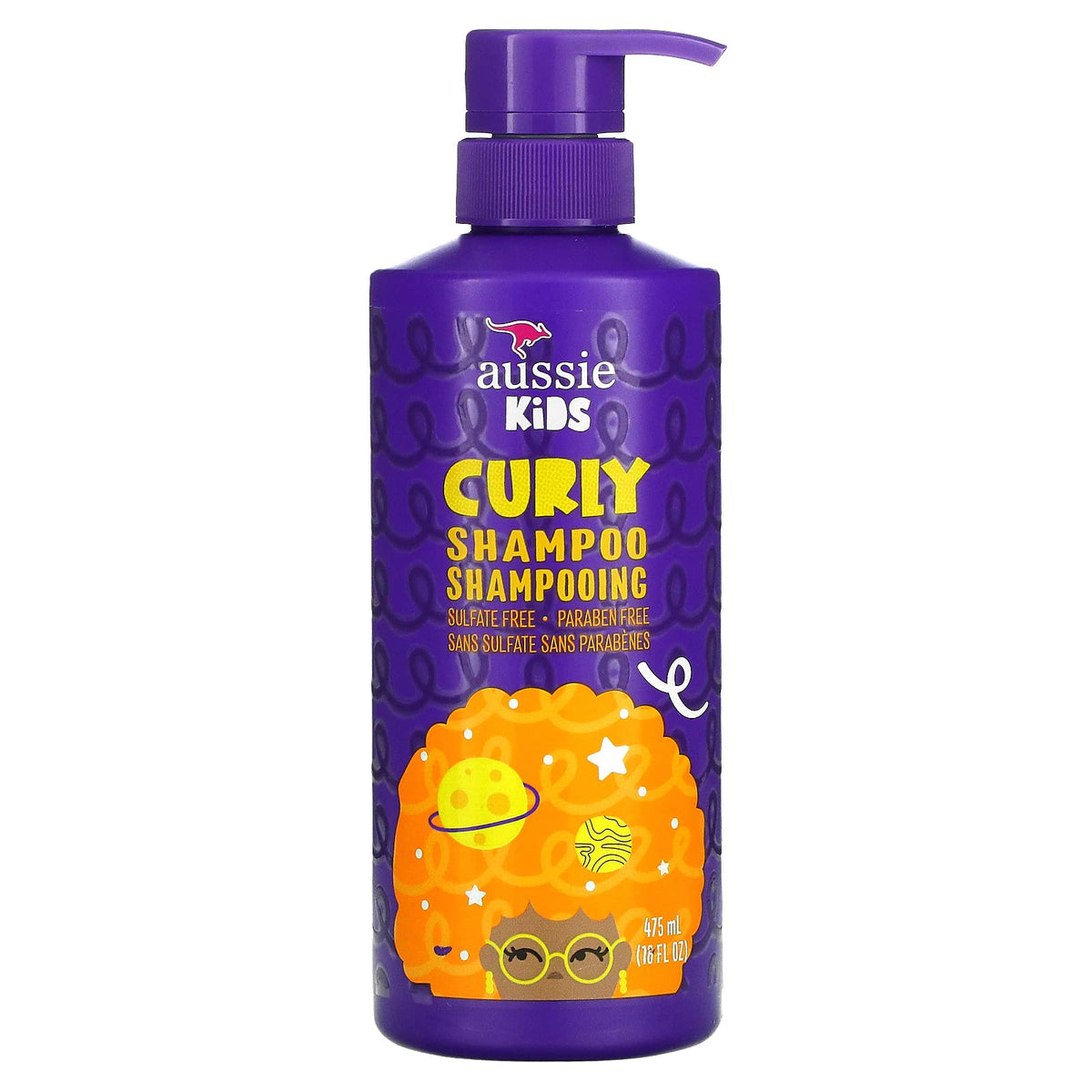 Aussie Shampoo Kids Curly 16 Ounce (475ml) (Pack of 3) Beauty & Personal Care P&G-Aussie