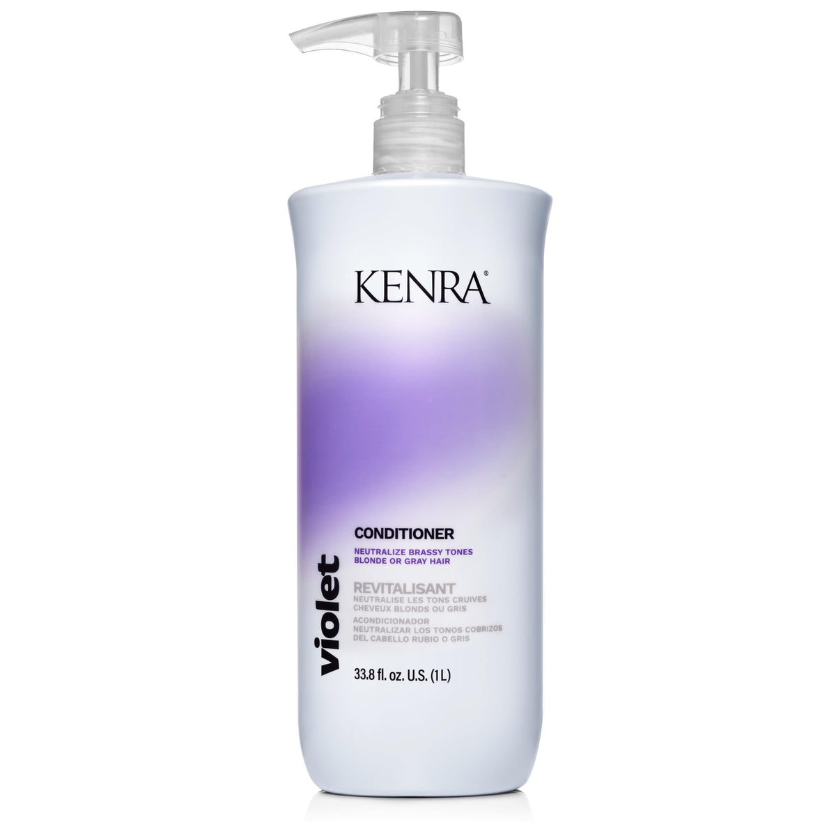 Kenra Violet Conditioner | Eliminates Brassy Tones | Purple Pigment + Deposit | Neutralizes Yellow | Moisturizes Processed Hair | Enhances Vibrancy