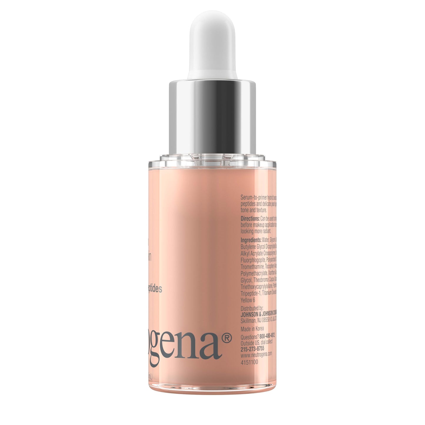 Neutrogena Healthy Skin Radiant Booster Primer & Serum, Skin-Evening Serum-to-Primer with Peptides & Pearl Pigments, Evens the Look of Skin's Tone Beauty & Personal Care Neutrogena