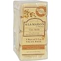 A La Maison Bar Soap Oat Milk Value 4 Ct Beauty & Personal Care A LA MAISON