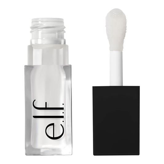 e.l.f. Glow Reviver Lip Oil, Nourishing Tinted Lip Oil For A High-shine Finish, Infused With Jojoba Oil, Vegan , Crystal Clear Beauty & Personal Care e.l.f.