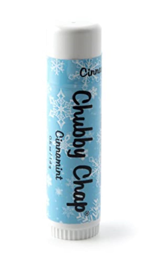 Chubby Chap - Three (3x) Large Jumbo Natural Lip Balm - .5 Ounce Cinnamint Beauty and Personal Care Chubby Chap