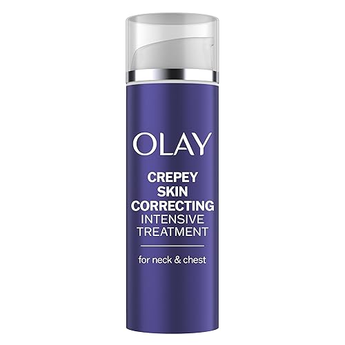 Olay Treatment Cream Intensive Crepey Skin Correcting for Neck & Chest with Retinol24, Vitamin B3 Complex, Deeply Hydrates, Renews & Smoothes Skin Beauty & Personal Care Olay