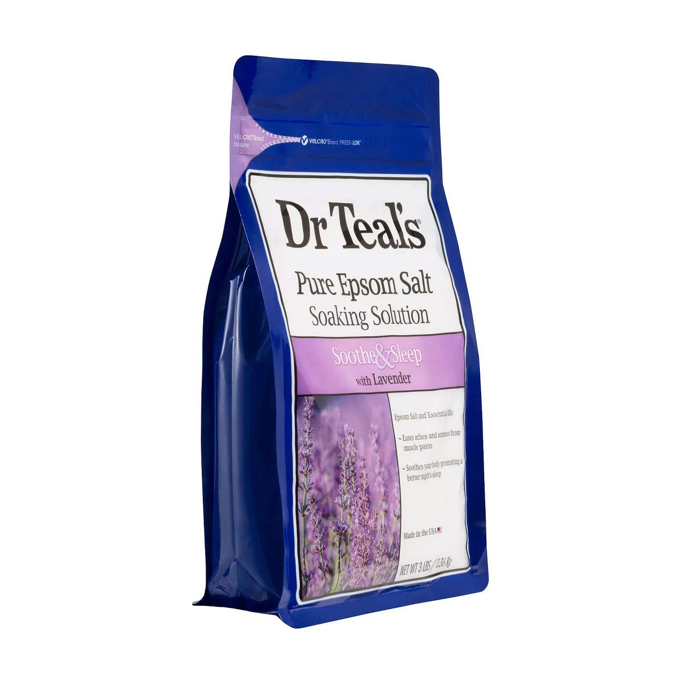 Dr Teal's Epsom Salt Bath Variety Gift Set (2 Pack, 3lb Ea) - Soothe & Sleep Lavender, Soften & Moisturize Shea Butter & Almond Oil - Ease Aches Beauty and Personal Care Dr Teal's