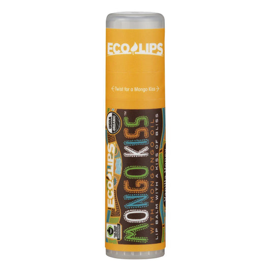 Mongo Kiss Display Center - Lip Balm - Organic - Eco Lips - Vanilla Honey - .25 Oz - Case Of 15 Beauty and Personal Care Mongo Kiss