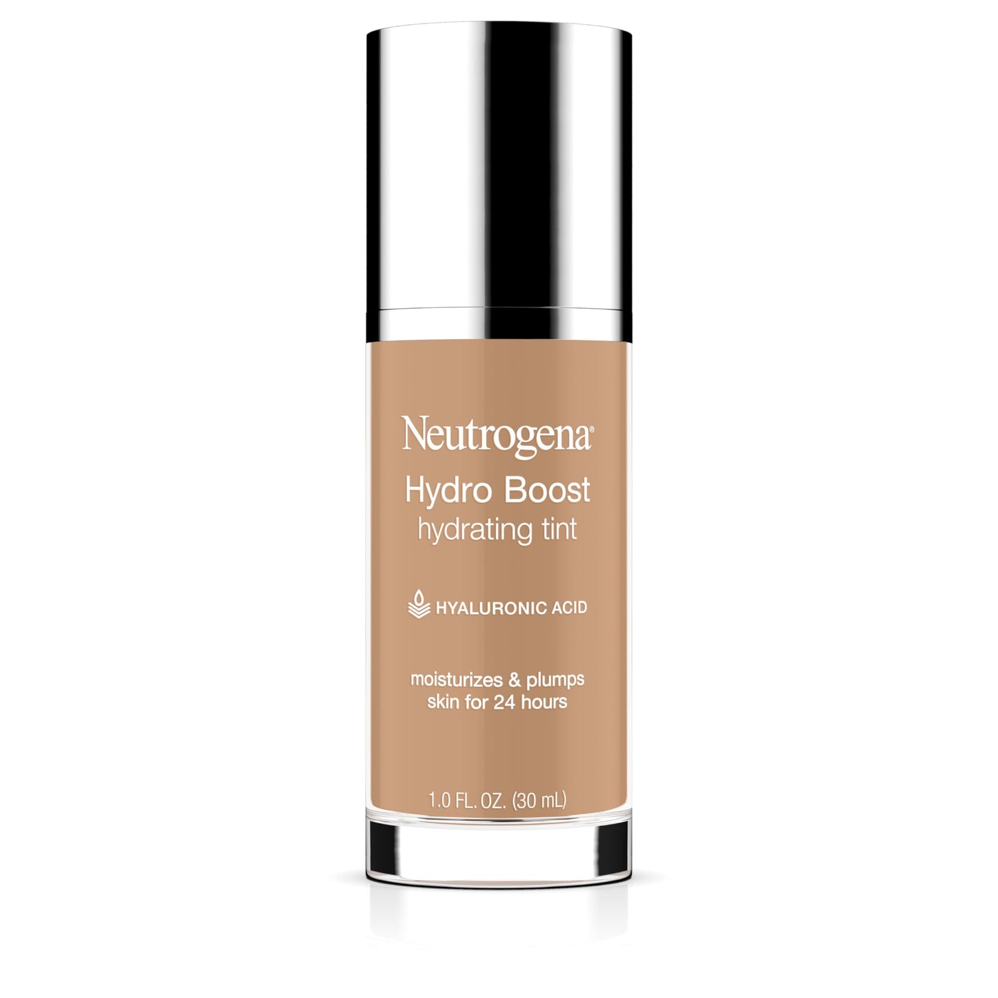 Neutrogena Hydro Boost Hydrating Tint Foundation Makeup for Dry Skin, with Hyaluronic Acid, Lightweight Oil-Free Water Gel, Non-Comedogenic, 60 Beauty & Personal Care Neutrogena