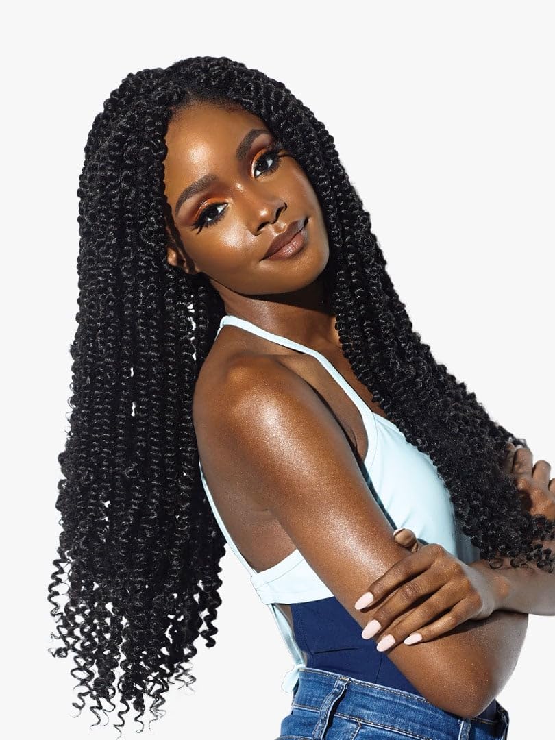 Sensationnel Ruwa Prestretched Braids-3X Water Wave 18in,1pk SM1B/350