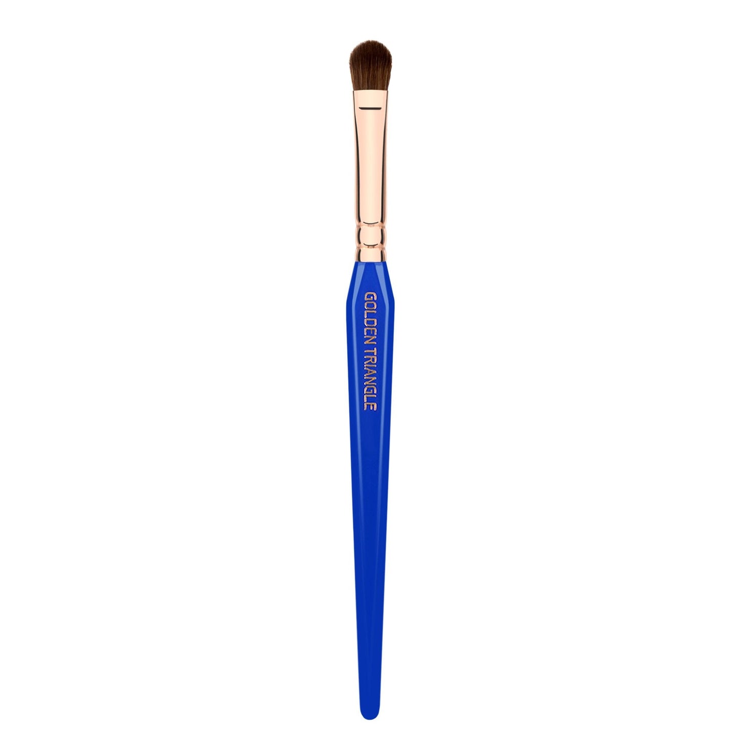 Bdellium Tools Professional Makeup Brush - Golden Triangle 777 Shadow - With All Vegan and Soft Synthetic Fibers, For Applying Shadow (Blue, 1pc) Beauty & Personal Care BDELLIUM TOOLS