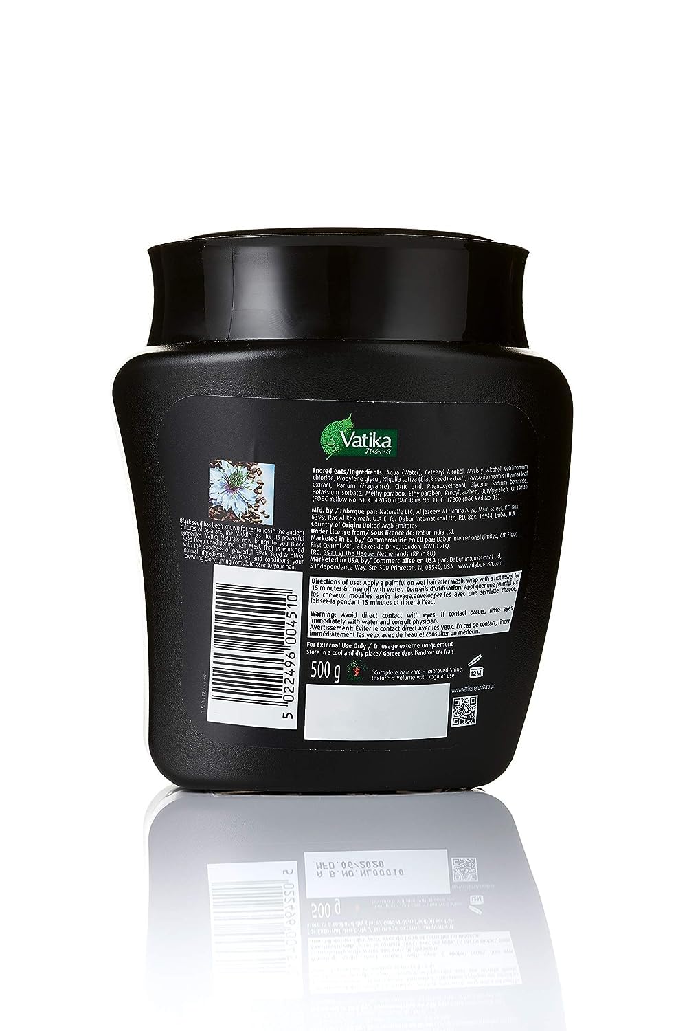 Vatika Naturals Hot Oil Hair Mask - Black Seed & Multivitamin Hair for Dry, Damaged, Nourishing & Strengthening, Deep Conditioning for Soft, Smooth Beauty & Personal Care Vatika Naturals