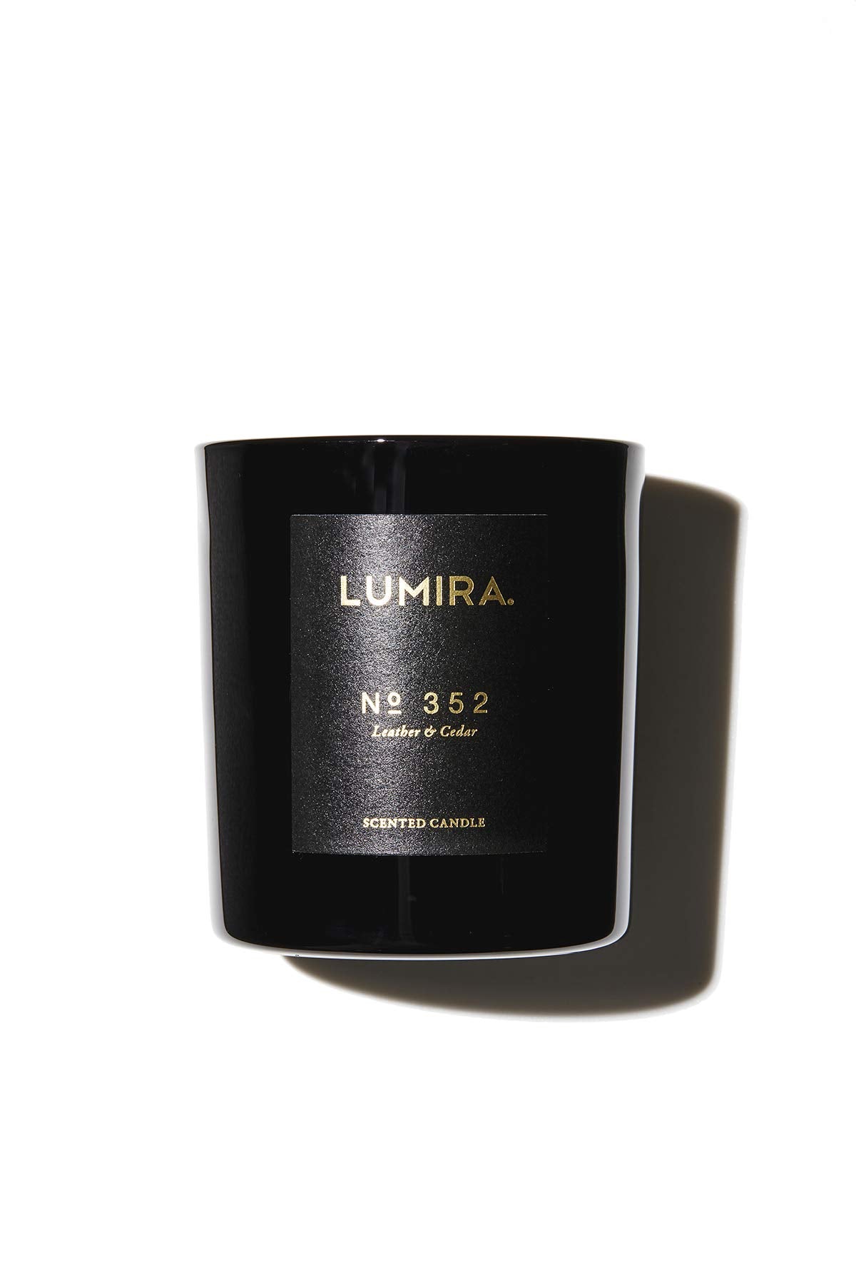 Lumira Scented Candle, Leather & Cedar Beauty & Personal Care Lumira