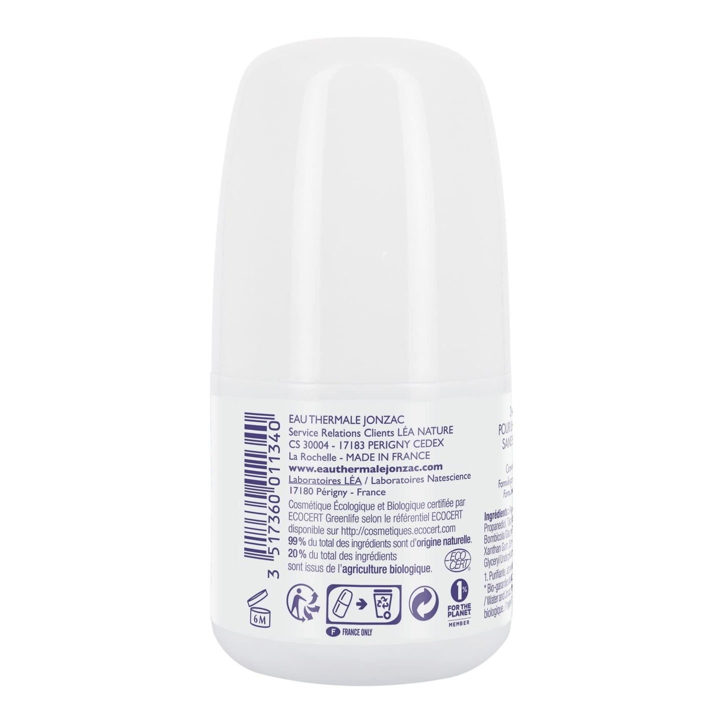 Jonzac Deodorant Hypoallergenique 50Ml Beauty and Personal Care JONZAC