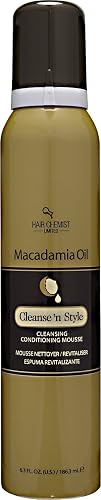 Hair Chemist Macadamia Oil Styling Mousse 6.3 oz. Beauty & Personal Care Hair Chemist