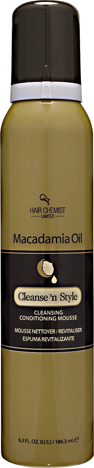 Hair Chemist Macadamia Oil Styling Mousse 6.3 oz. Beauty & Personal Care Hair Chemist