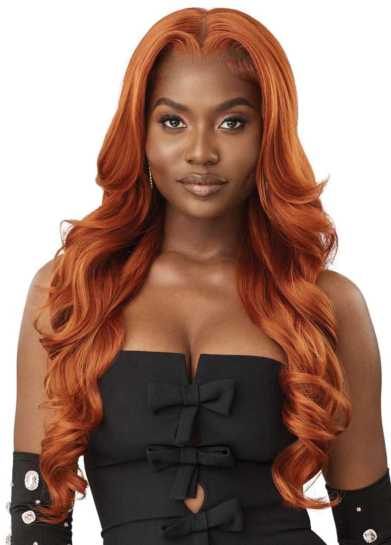Outre Lace Front Wig - Perfect Hair Line 13X6 - True Frontal - Peak 701 (DEEP BURGUNDY)