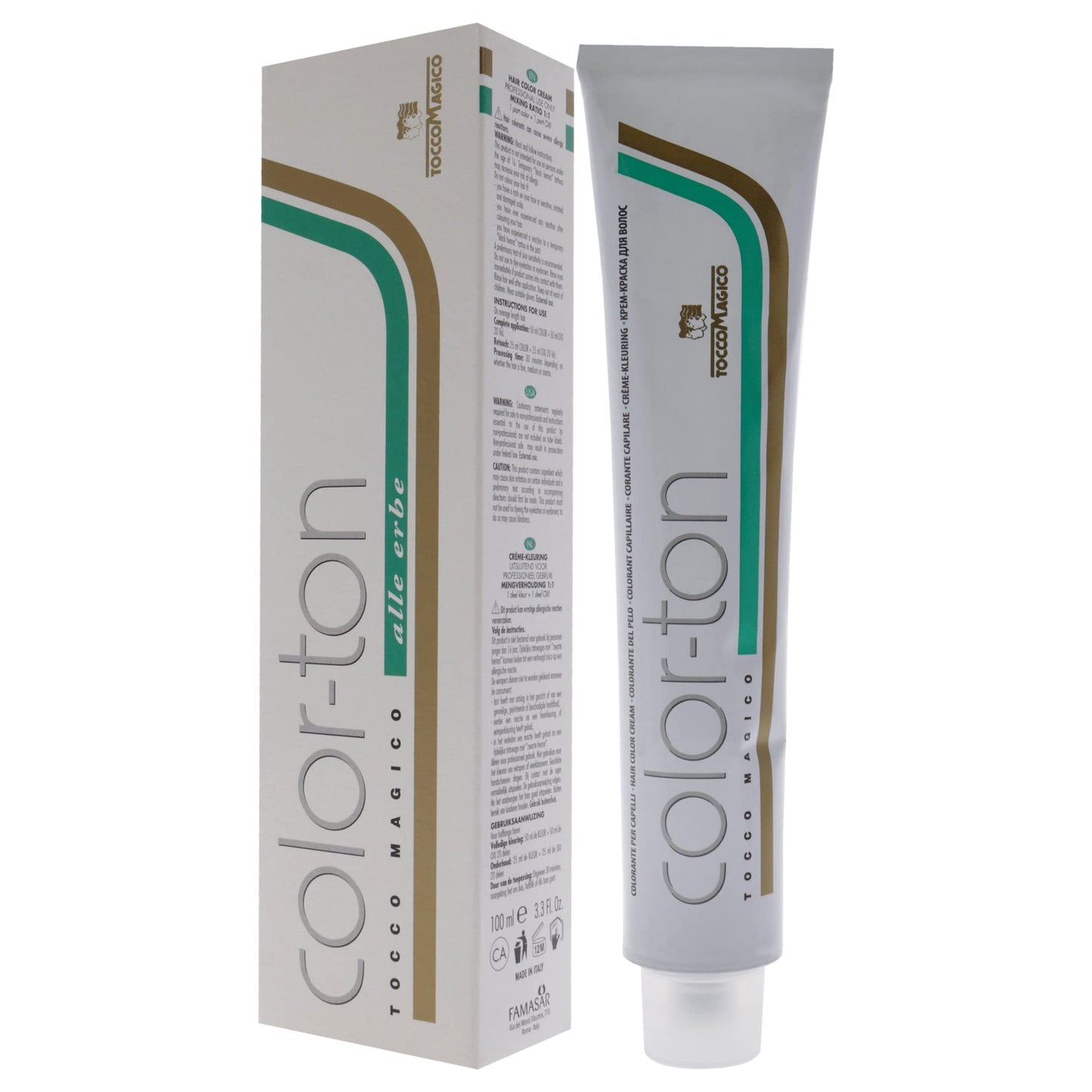 Color-ton Tocco Magico Permanent Hair Color - 8MH-8.23 Tawny Blond Hair Color Unisex 3.38 oz Beauty & Personal Care Tocco Magico