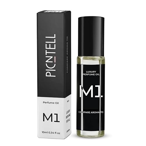 PICNTELL M Series Impression Perfume Oil Roll on - Travel Friendly Cologne for Men Formula Based on Iconic Designer & Luxury Scents, Long Lasting Beauty & Personal Care PICNTELL