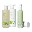 Divi Wash Day Essentials for Fine and Thinning Hair, Volumizing Shampoo, Conditioner, Leave-In Conditioner, 3-Piece Set Beauty & Personal Care divi