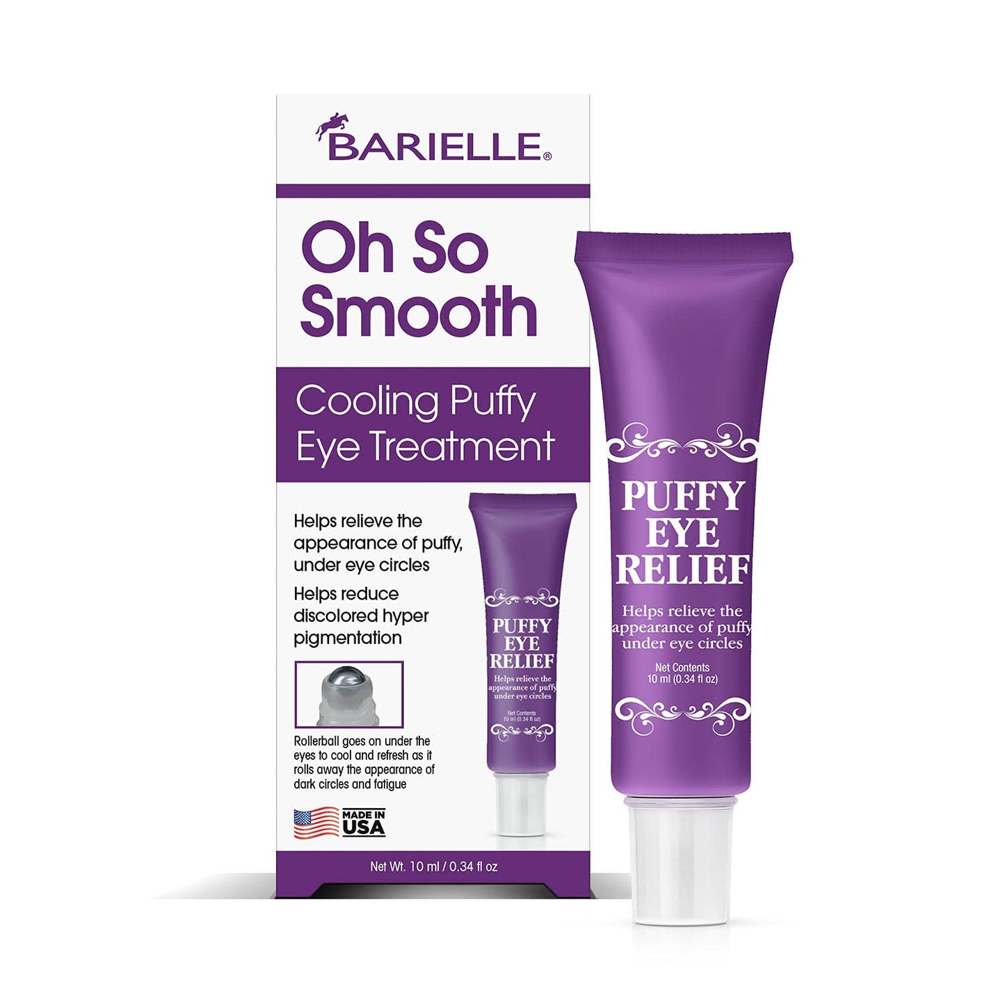 BARIELLE Oh So Smooth Cooling Puffy Eye Treatment .34 oz. Beauty & Personal Care BARIELLE
