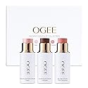 Ogee Face Stick Radiant Collection Trio - Contour Stick Makeup Collection - Certified Organic Contour Palette - Includes Bronzer Stick, Blush Stick Beauty & Personal Care Ogee