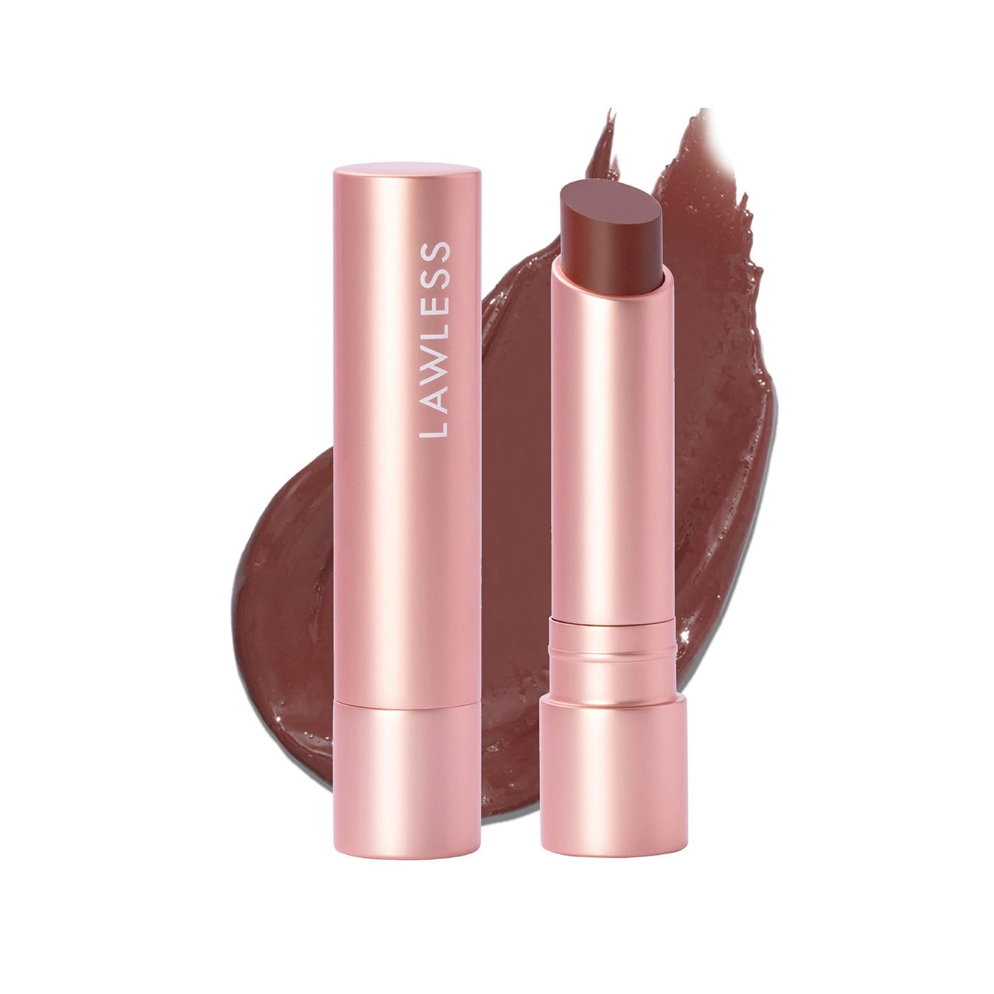 LAWLESS Women's Forget the Filler Lip Plumping Line Smoothing Tinted Balm, Amaretto, 0.09 Ounce Beauty and Personal Care LAWLESS