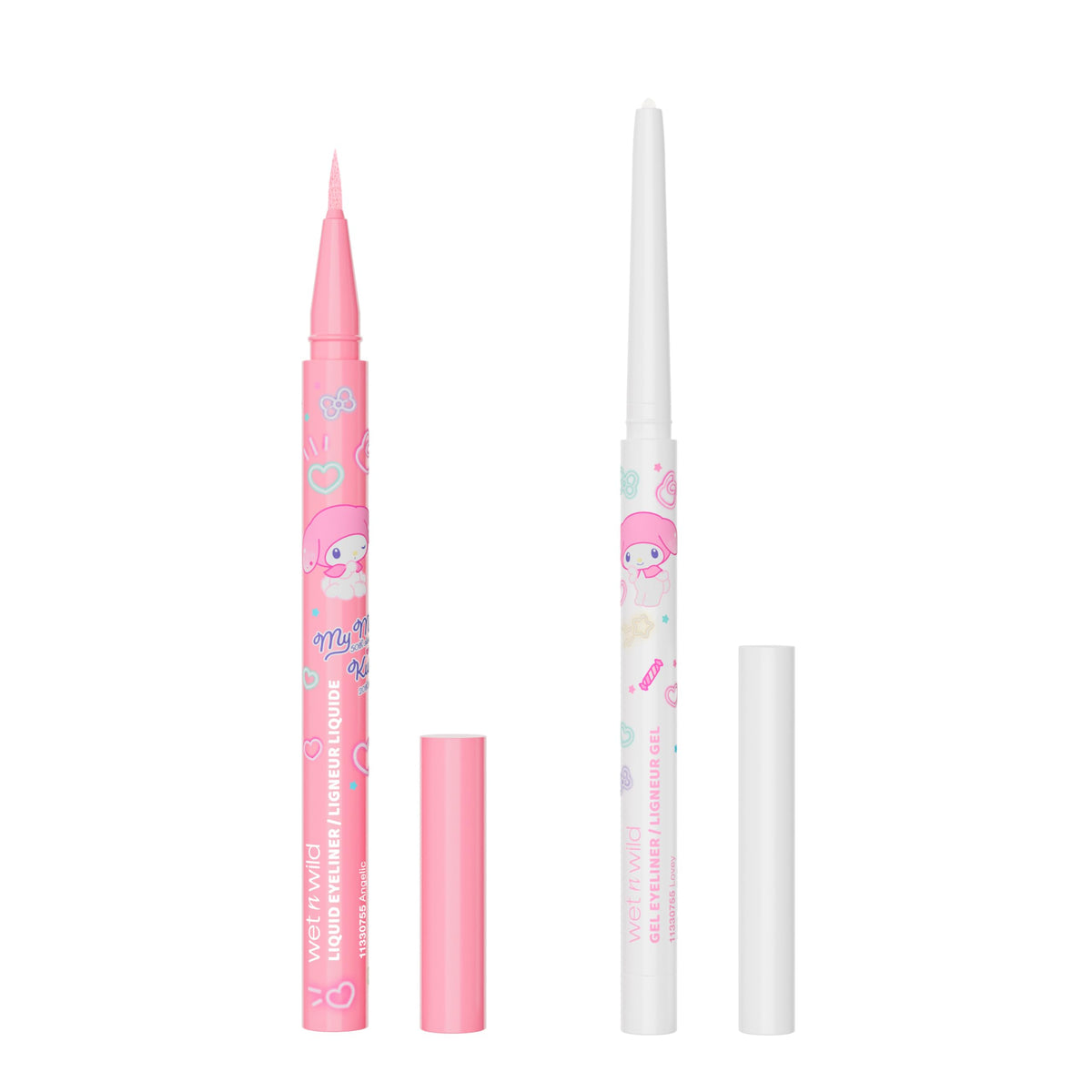 wet n wild My Melody and Kuromi Liquid And Gel Eyeliner Set - Bunny Bloom