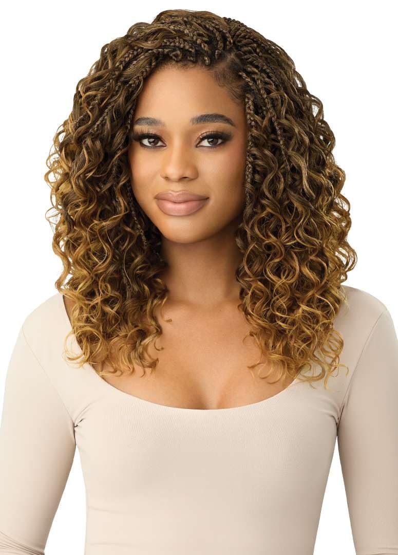 Outre X-Pression Twisted Up - Boho Bella Deep 12" 3X (DARK BROWN 2)
