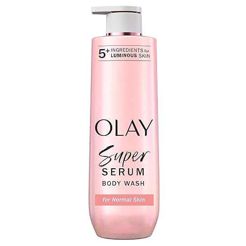 Olay Super Serum Body Wash for Normal Skin, 24hr Long Lasting Hydration, 5+ Ingredient Serum Complex for Bright Even Firm Luminous Skin, 20 fl oz Beauty & Personal Care Olay