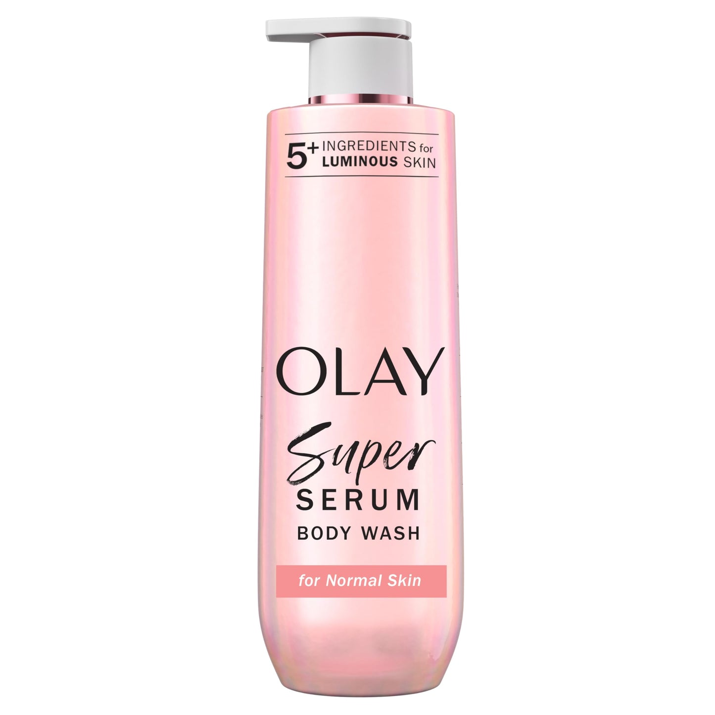 Olay Super Serum Body Wash for Normal Skin, 24hr Long Lasting Hydration, 5+ Ingredient Serum Complex for Bright Even Firm Luminous Skin, 20 fl oz Beauty & Personal Care Olay