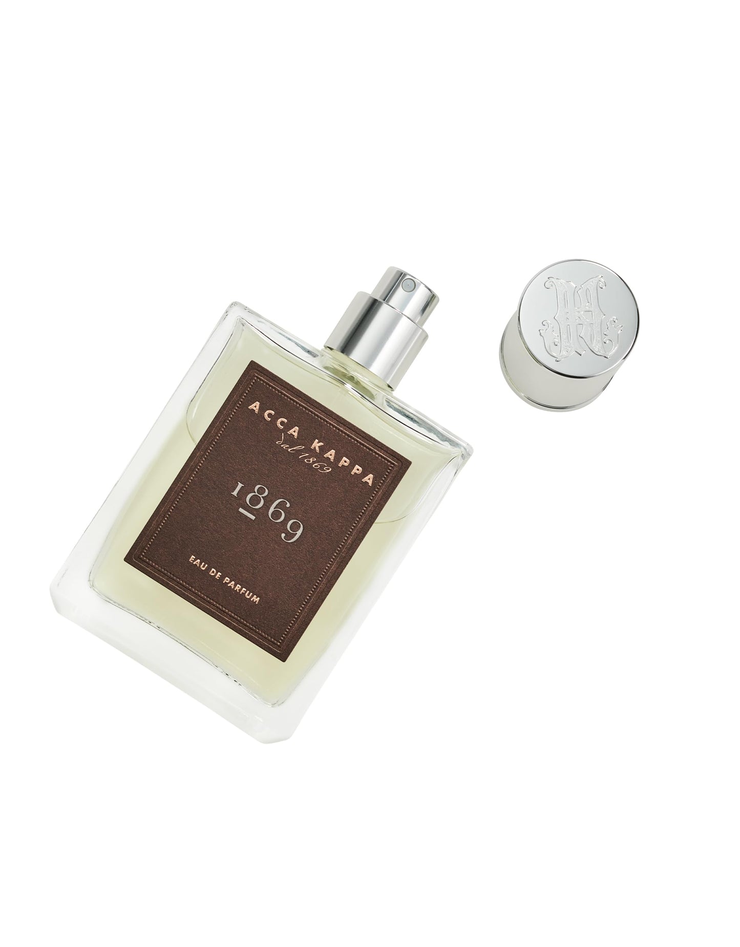 Acca Kappa 1869 Eau de Cologne 100 mL Cardamom Leather Vanilla Fresh Aromatic Scent for Men Beauty & Personal Care Acca Kappa