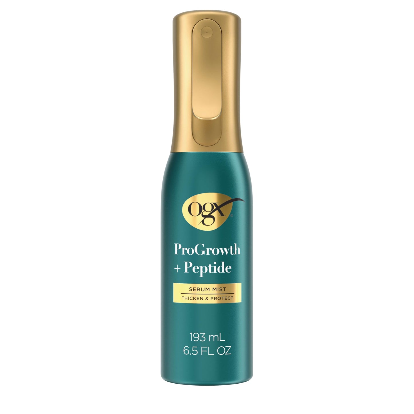 OGX ProGrowth + Peptide Serum Mist, Heat Protectant Spray Instantly Thickens Hair Root to Tip While Protecting from Breakage for Visibly Thicker Beauty & Personal Care OGX