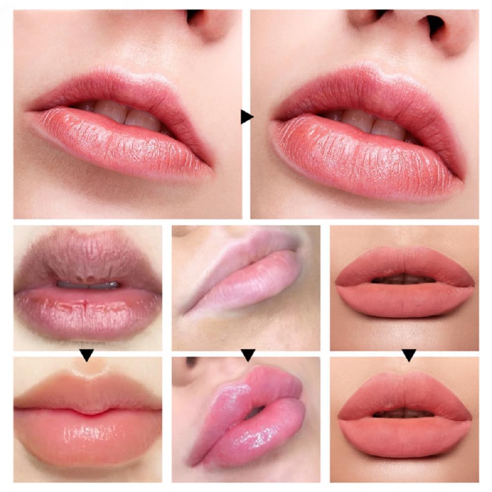 2PCS Lip Lightening Balm Dark Black Removal Exfoliation Pigmentation Fade Dull Pink Balm Anti-Crack Moisturizing Nourishing Lip Care Smokers Beauty and Personal Care Pozggoy