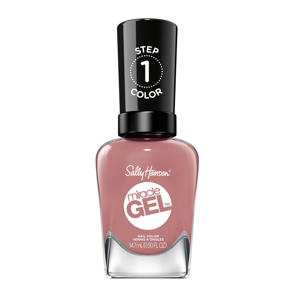 Sally Hansen Miracle Gel Salon Quality Nail Polish | Gel-Like Formula, Two-Step System, No UV Light Needed, Long Lasting | Opaque, Glossy | 252 Rose Beauty & Personal Care Sally Hansen