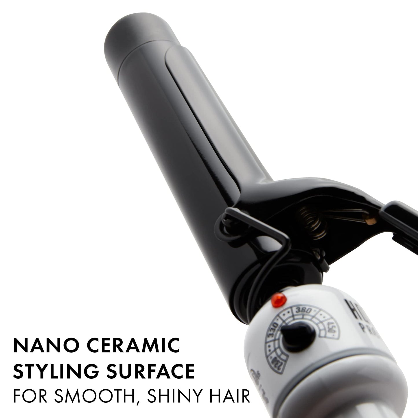 HOT TOOLS Pro Artist Nano Ceramic Curling Iron/Wand | For Smooth, Shiny Hair (1-1/4” in) Beauty & Personal Care HOT TOOLS