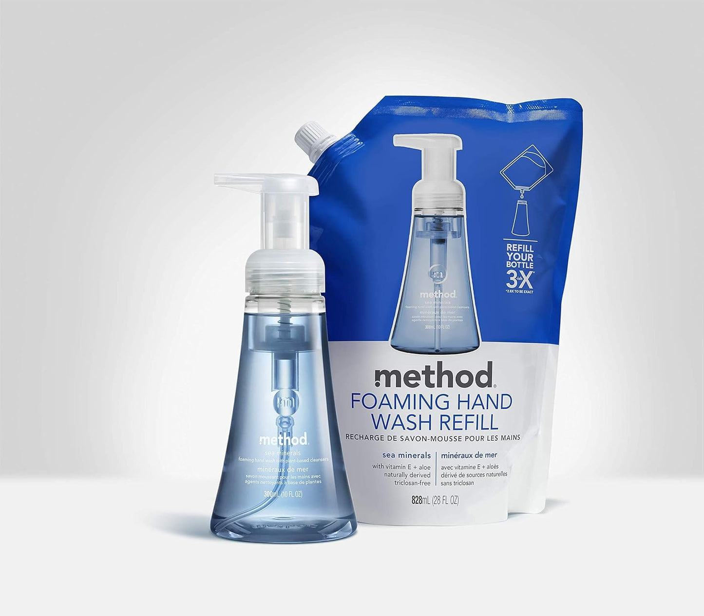 Method Naturally Derived Foaming Hand Wash, Green Tea + Aloe, 10 Ounce Beauty & Personal Care Method