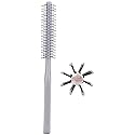 PERFEHAIR Small Mini Plastic Round Hair Styling Brush with Nylon Bristle for Short Hair Blow Drying, 1 Inch Diameter Barrel Beauty & Personal Care PERFEHAIR