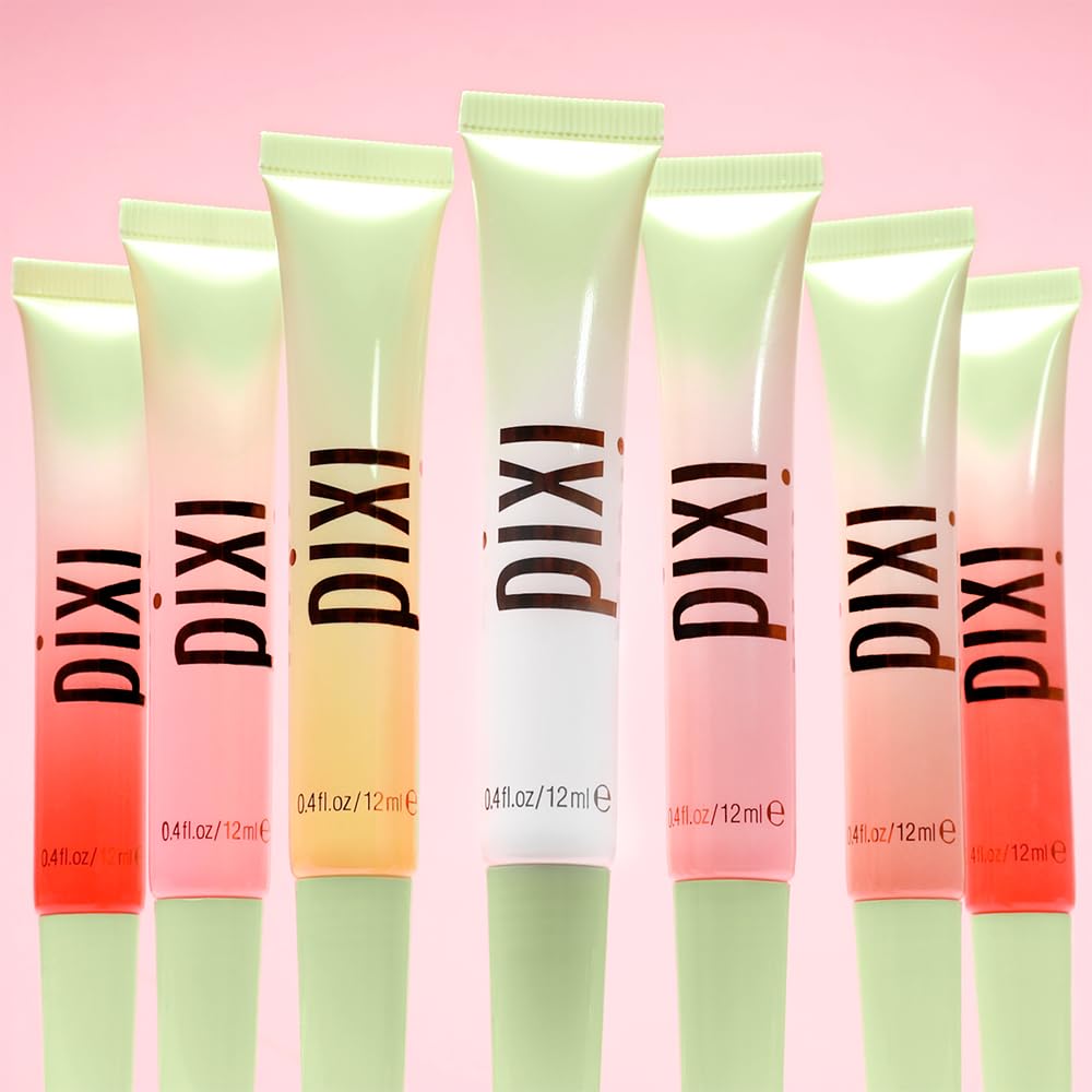Pixi Beauty LipTone pH Reactive Lip Gloss in GoldGleam | Color Changing Tinted Lip Balm with Rosehip Oil & Shea Butter | Non-Sticky Mirror-Shine Beauty & Personal Care Pixi