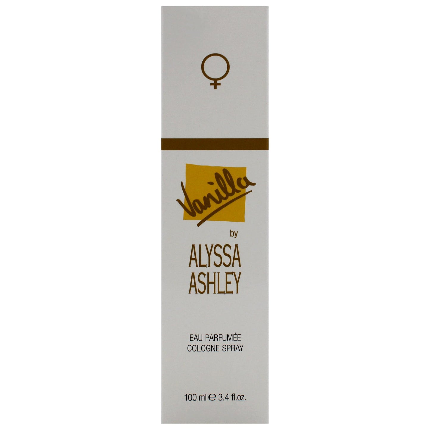 Alyssa Ashley Vanilla - Perfumes for Women and Cologne for Men - Vanilla Fragrance with White Flowers and White Rose Petals - 3.4 oz Cologne Spray Beauty & Personal Care ALYSSA ASHLEY
