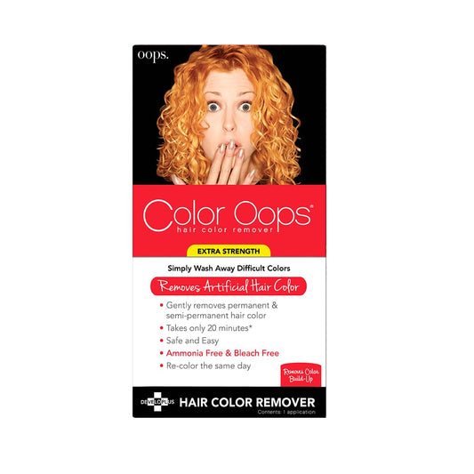 Color Oops Extra Strength Hair Color Remover, 1 Application, Hair Dye Remover Processes in 20 Minutes, Safely Removes Permanent & Semi-Permanent Dye Beauty & Personal Care Color Oops