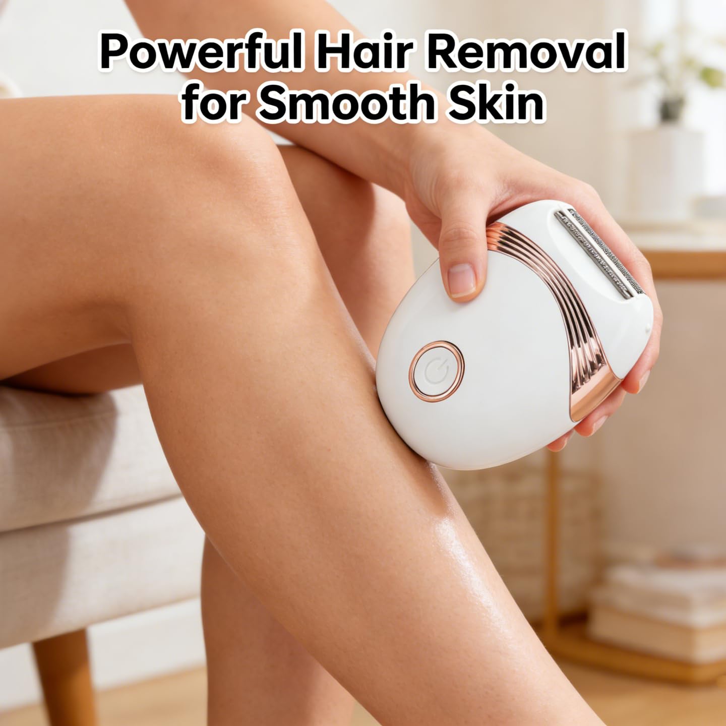 Electric Epilator with Safe Shaving, Quick & Effective Hair Removal for Women, Compact Lightweight Full Body Shaving Needs for Home & Travel, Gray Beauty and Personal Care ZJchao