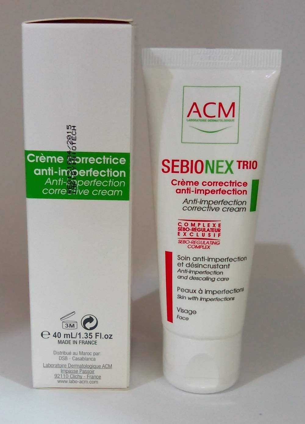Sebionex Trio Anti-imperfection Corrective Face Cream 40ML by Sebionex Beauty & Personal Care ACM